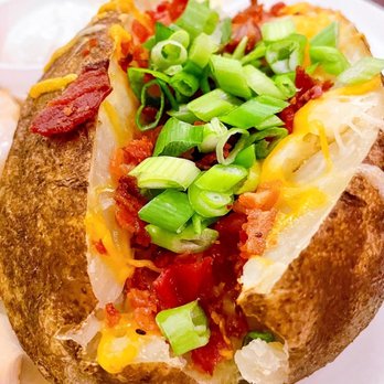 Lake Park Steakhouse - Loaded Baked Potato - Steakhouses Near Me - Carolina Beach, North Carolina Lake Park Steakhouse - Loaded Baked Potato - Steakhouses Near Me - Carolina Beach, North Carolina