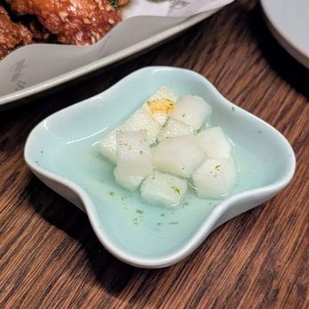 Yeobo Darling - Pickles that came with the chicken wings - Taiwanese Near Me - Menlo Park, California Yeobo Darling - Pickles that came with the chicken wings - Taiwanese Near Me - Menlo Park, California