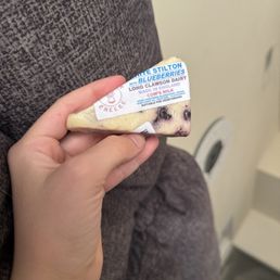 White Stilton with Blueberries
