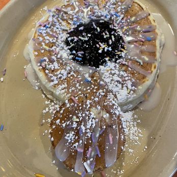 Snooze, an A.M. Eatery - Cupcake pancake - Breakfast & Brunch Near Me - Tustin, California Snooze, an A.M. Eatery - Cupcake pancake - Breakfast & Brunch Near Me - Tustin, California