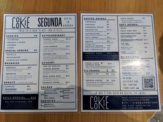 Menu photo 2 Cookie Stories Curitiba, PR