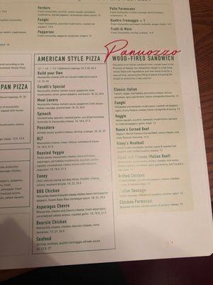 Menu photo 3 Coratti's Pizzeria Bar and Bocce Howell, MI
