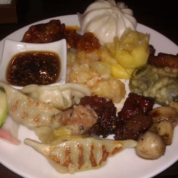 Vegas Seafood Buffet - Plate #1 - dim sum and then some! - Buffets Near Me - Glendale, California