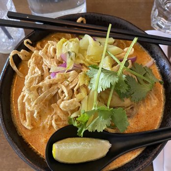 Thai Table  - Khao Soi / chicken drumstick - Thai Near Me - Berkeley, California