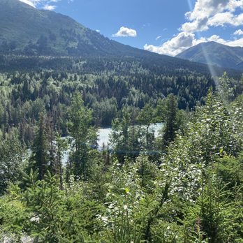 Kenai Princess Wilderness Lodge - The view from the patio , Kenai river - Hotels Near Me - Cooper Landing, Alaska Kenai Princess Wilderness Lodge - The view from the patio , Kenai river - Hotels Near Me - Cooper Landing, Alaska