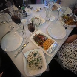 mushroom risotto  Fajitas 12 oz  The Steve