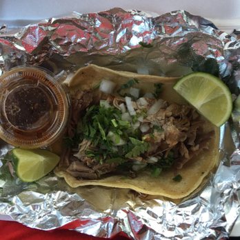 Carnitas Purepecha - $5 Carnitas taco. Looks good but it's very dry! - Mexican Near Me - Turlock, California