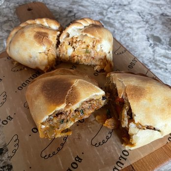 Boludo - Empanadas (chicken on top, beef on bottom) - Argentine Near Me - Minneapolis, Minnesota
