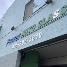 Exterior outside entrance of Power Auto Glass - San Francisco, California Exterior outside entrance of Power Auto Glass - San Francisco, California