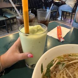Sunrise Restaurant - Avocado smoothie with boba
