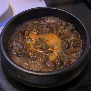 Hanshin Pocha - Silkworm pupae soup - Asian Fusion Near Me - Arlington Heights, Illinois Hanshin Pocha - Silkworm pupae soup - Asian Fusion Near Me - Arlington Heights, Illinois