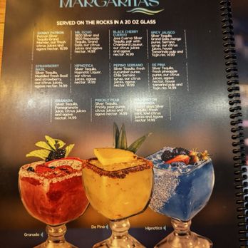 Casa Encanto - Drinks menu - Mexican Near Me - Wilmington, North Carolina