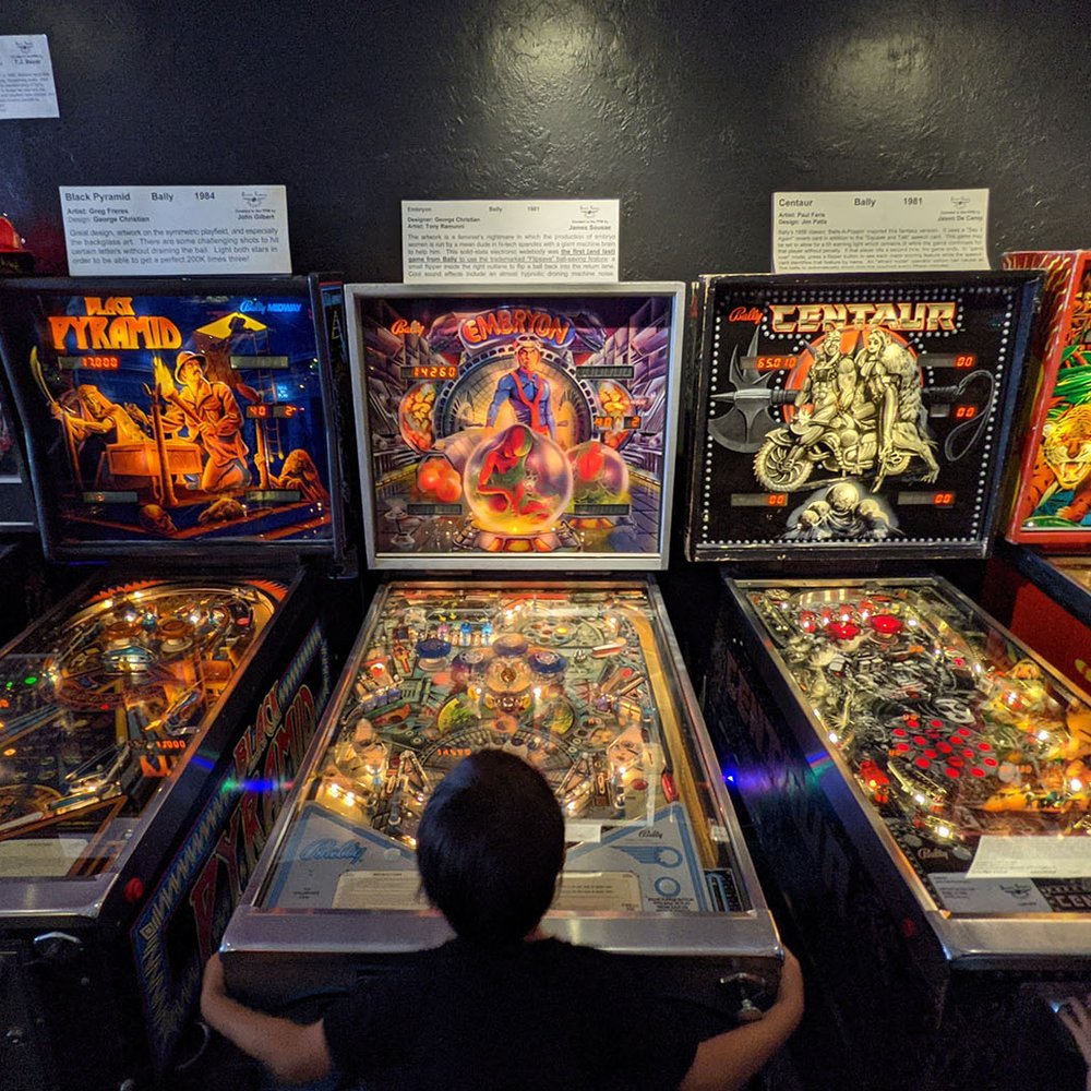 Pacific Pinball Museum - More modern pinball section - Arcades Near Me - Alameda, California Pacific Pinball Museum - More modern pinball section - Arcades Near Me - Alameda, California