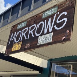 Morrows - Outside sign
