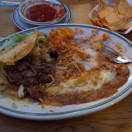 Two Cheese Enchiladas