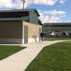Elk Ridge Park - south bathrooms and pavilion