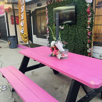 Los Famosos Tacos - The food was delicious the service was great. and to all the girly this is the spot to take pictures so cute 10/10 - Mexican Near Me - San Antonio, Texas