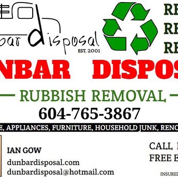 Dunbar Disposal Vancouver - Junk Removal & Hauling Near Me Dunbar Disposal Vancouver - Junk Removal & Hauling Near Me