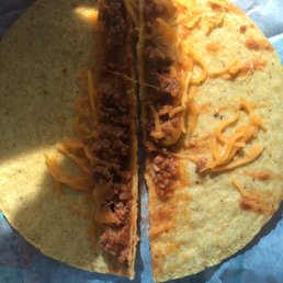 A no beef taco A no beef taco