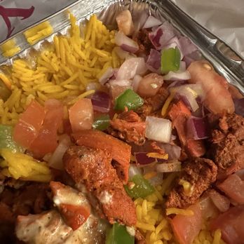 MR Halal - Chicken over rice and salad - Halal Near Me - Albany, New York