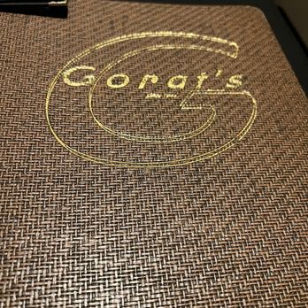 Gorats Steak House - Menu - Steakhouses Near Me - Omaha, Nebraska