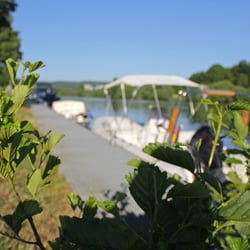 Fortuna Camping am Neckar - Unser Bootssteg