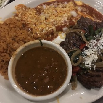 Uncle Julio's - Carne asada with enchiladas dinner - Mexican Near Me - Durham, North Carolina Uncle Julio's - Carne asada with enchiladas dinner - Mexican Near Me - Durham, North Carolina