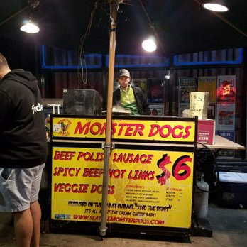 Monster Dogs - The cart. - Hot Dogs Near Me - Seattle, Washington