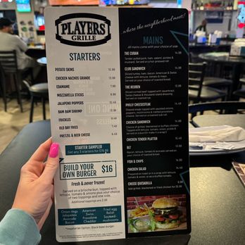 Players Grille - Mandarin - Main menu - Sports Bars Near Me - Jacksonville, Florida Players Grille - Mandarin - Main menu - Sports Bars Near Me - Jacksonville, Florida