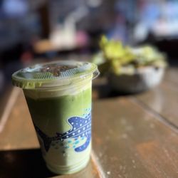 Haupia matcha