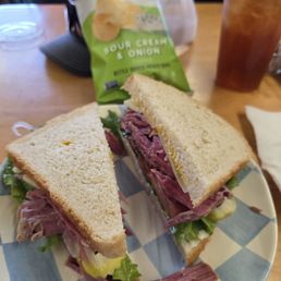 Corned Beef on Sourdough. Corned Beef on Sourdough.