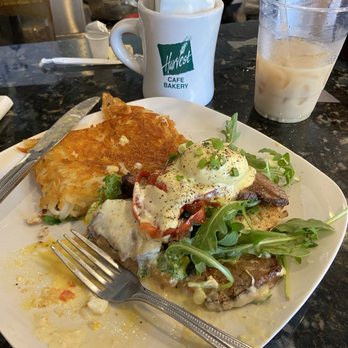 Harvest Cafe and Bakery - Tenderloin Benedict! - Bakeries Near Me - Simsbury, Connecticut