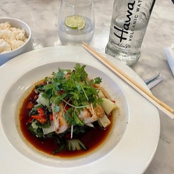 et al. - Kona Kampachi done the way I like it. Hints of Asian preparation. - Breakfast & Brunch Near Me - Honolulu, Hawaii et al. - Kona Kampachi done the way I like it. Hints of Asian preparation. - Breakfast & Brunch Near Me - Honolulu, Hawaii