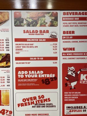 Menu photo 1 Sizzler Grants Pass, OR Menu photo 1 Sizzler Grants Pass, OR