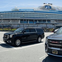 Lucky7 Transportation - "Cruise pickup & drop-off at Pier 27, SF! Ride in style with our GMC Yukon XL. Reliable, comfortable, and reasonably priced."