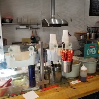 Joe's Steam Rice Roll - Utensils and condiments - Dim Sum Near Me - Flushing, New York