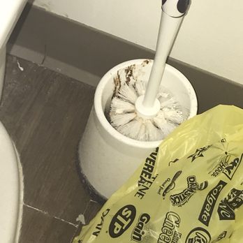 Freshii - But really?!?! Cleaning supplies in restroom with that on it. Yuck! - Salad Near Me - St. Petersburg, Florida