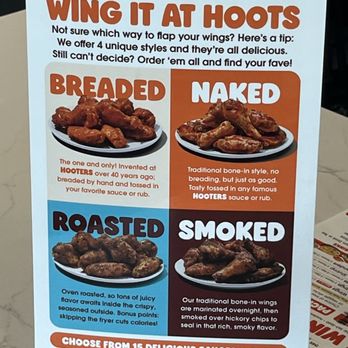 Hoots Wings By Hooters - Sign - Chicken Wings Near Me - Orange, California Hoots Wings By Hooters - Sign - Chicken Wings Near Me - Orange, California