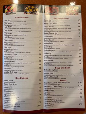 Menu photo 2 Mirchi Indian Cuisine Newbury Park, CA Menu photo 2 Mirchi Indian Cuisine Newbury Park, CA