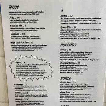 Papi Chulo's - Food menu - Tacos Near Me - Portland, Oregon