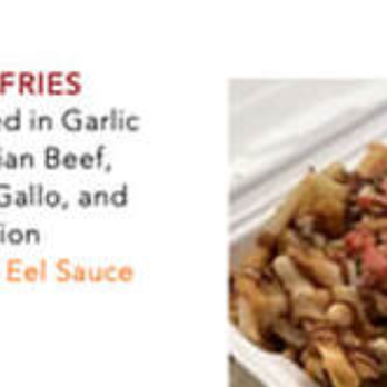 Temakitto - The menu description and a picture of the "Cannibal Fries" on the website. - Japanese Near Me - Santa Clarita, California Temakitto - The menu description and a picture of the "Cannibal Fries" on the website. - Japanese Near Me - Santa Clarita, California
