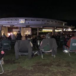 View from the back lawn. On a beautiful night like tonight, it's a great spot! View from the back lawn. On a beautiful night like tonight, it's a great spot!