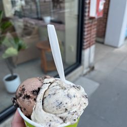Rancatore's Ice Cream & Yogurt - Cocoa Joel and silly Willy peanut butter