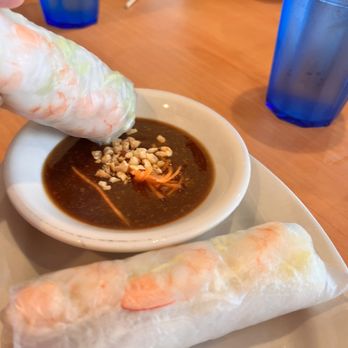 Saigon One Pho - Vegetables with shrimp and pork -roll - Vietnamese Near Me - Virginia Beach, Virginia