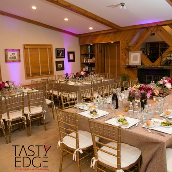 Tasty Edge Catering - tables set for a wedding reception - Party & Event Planning Near Me Tasty Edge Catering - tables set for a wedding reception - Party & Event Planning Near Me