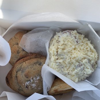 Paderia Bakehouse - To go box of ensaymada, cookies, and Portuguese egg tart - Bakeries Near Me - Irvine, California