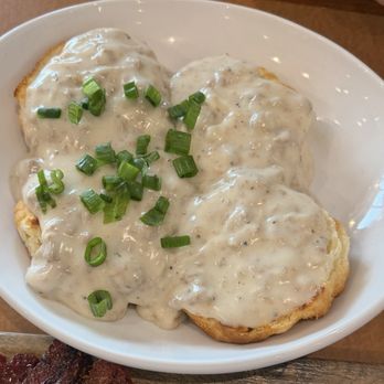 Scramblers - I'm drooling over this picture of Biscuits and Gravy..lol - Breakfast & Brunch Near Me - Mayfield Heights, Ohio