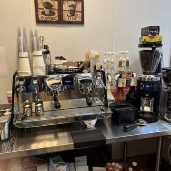 Trinity House Coffee - a coffee machine on a counter - Coffee & Tea Near Me - Saint Paul, Minnesota Trinity House Coffee - a coffee machine on a counter - Coffee & Tea Near Me - Saint Paul, Minnesota