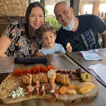 Miramonte Winery - enjoying the charcuterie plate - Wineries Near Me - Temecula, California