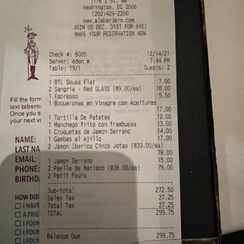 Taberna del Alabardero - Spanish Near Me - Washington, DC, District of Columbia